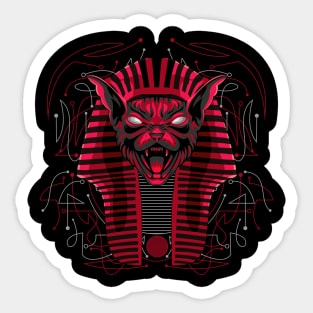 cat sphinx hairless cat lovers Sticker